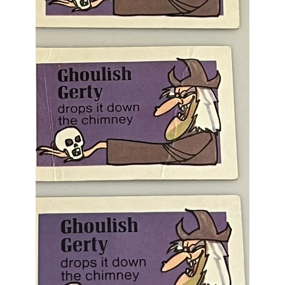 Milton Bradley‎ Which Witch Replacement Cards Ghoulish Gerty x19 Original Parts